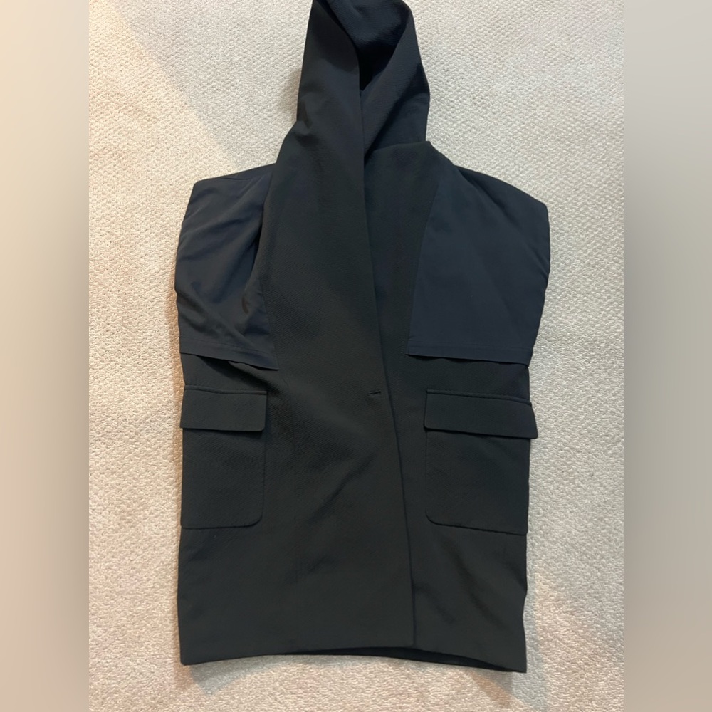 All Saints Black Hooded Jacket